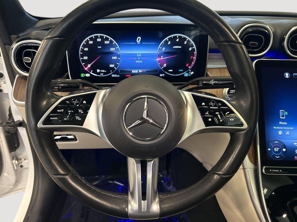 used 2023 Mercedes-Benz C-Class car, priced at $32,900