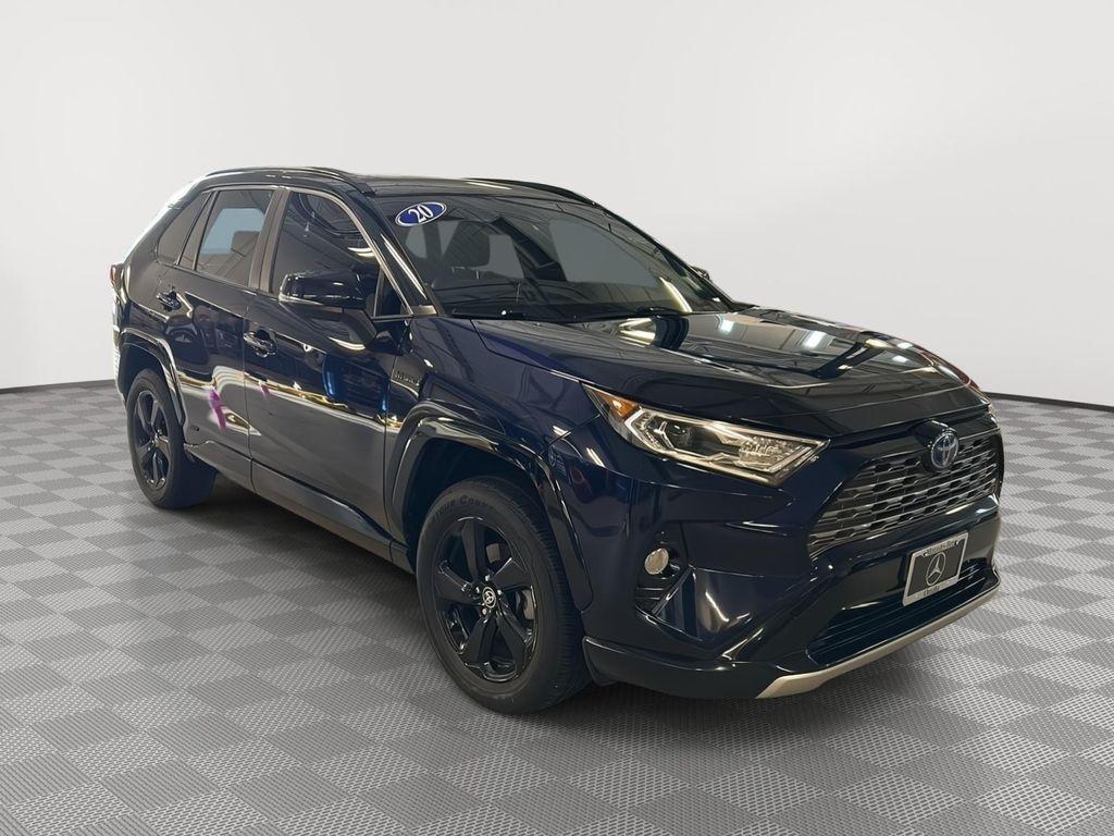 used 2020 Toyota RAV4 Hybrid car, priced at $28,500