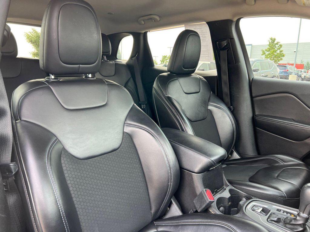 used 2019 Jeep Cherokee car, priced at $18,500