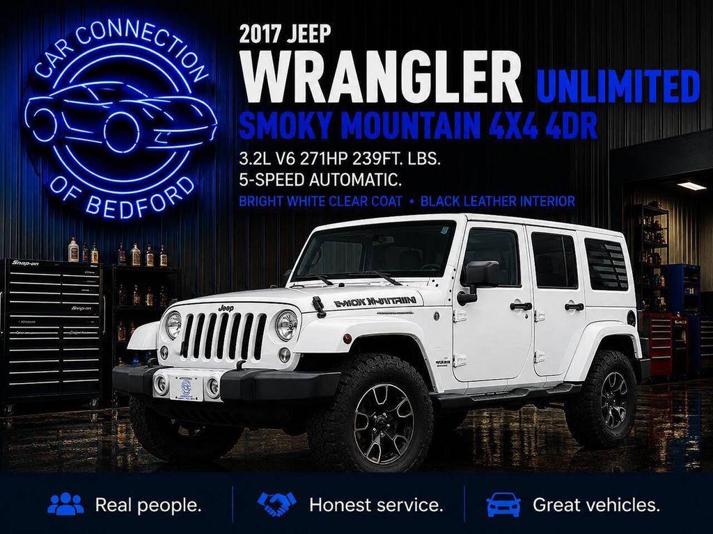 used 2017 Jeep Wrangler Unlimited car, priced at $21,499