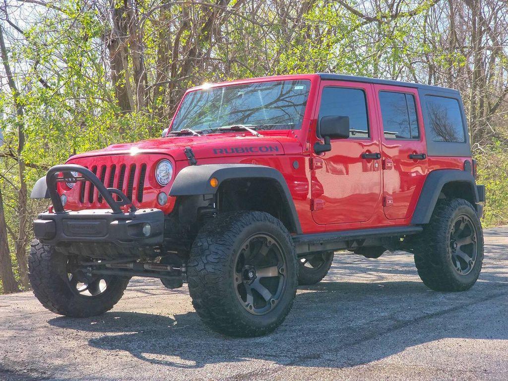 used 2017 Jeep Wrangler Unlimited car, priced at $19,499