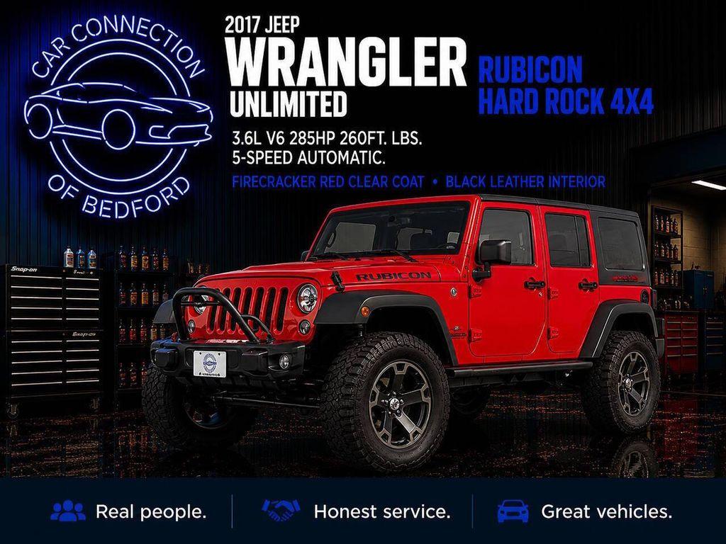 used 2017 Jeep Wrangler Unlimited car, priced at $19,499