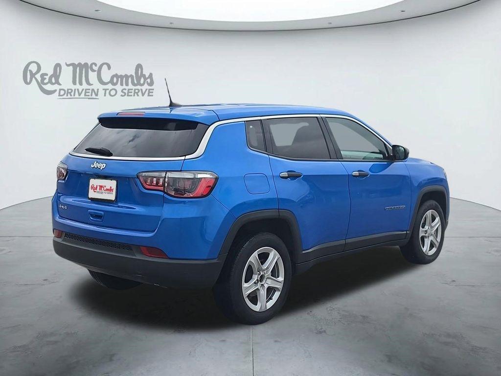 used 2023 Jeep Compass car, priced at $19,853