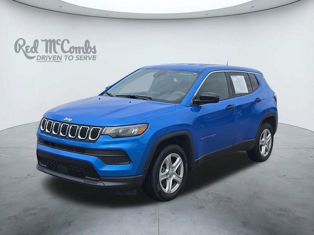 used 2023 Jeep Compass car, priced at $19,853