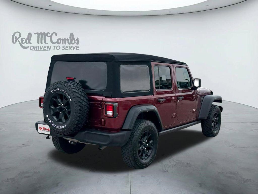 used 2022 Jeep Wrangler Unlimited car, priced at $29,993