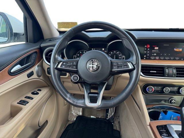 used 2021 Alfa Romeo Stelvio car, priced at $18,944