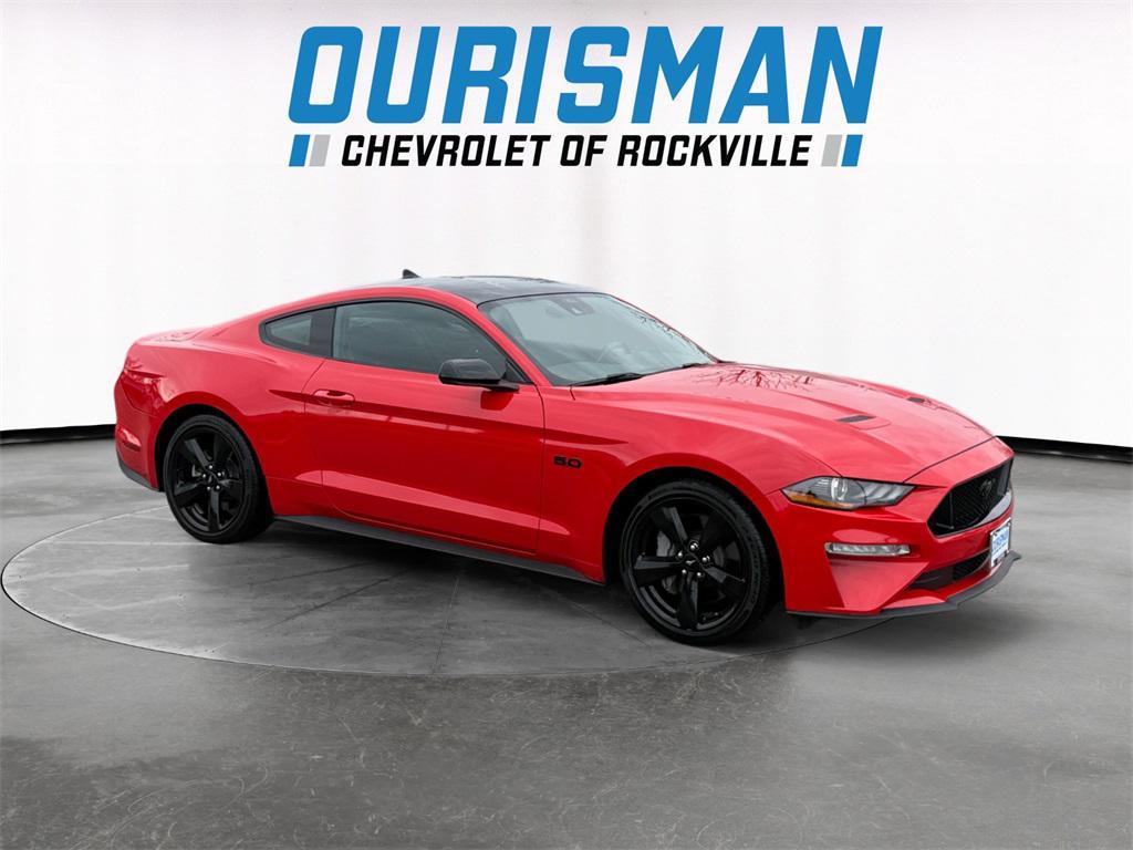 used 2022 Ford Mustang car, priced at $32,500
