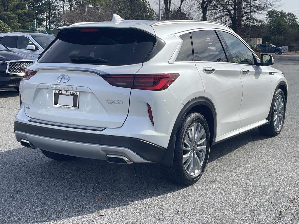 used 2025 INFINITI QX50 car, priced at $37,988
