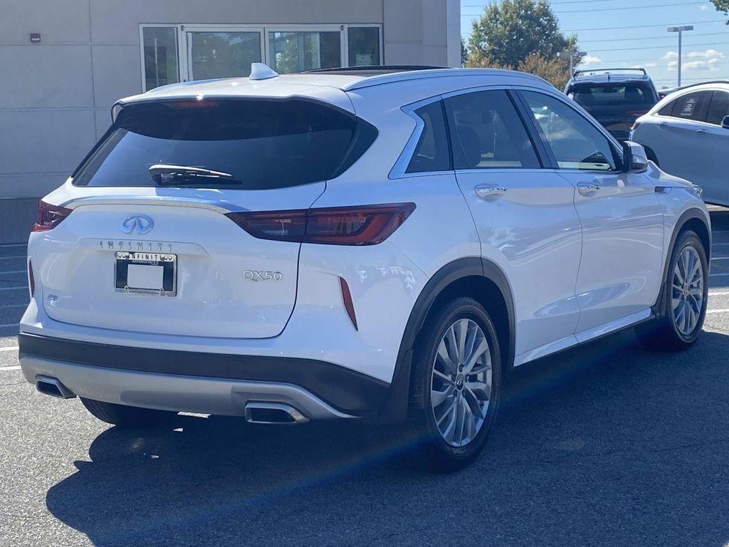 used 2025 INFINITI QX50 car, priced at $35,750