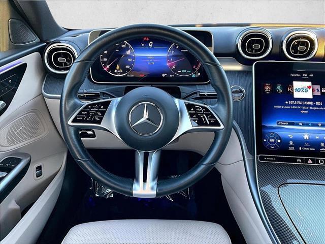 used 2022 Mercedes-Benz C-Class car, priced at $29,119