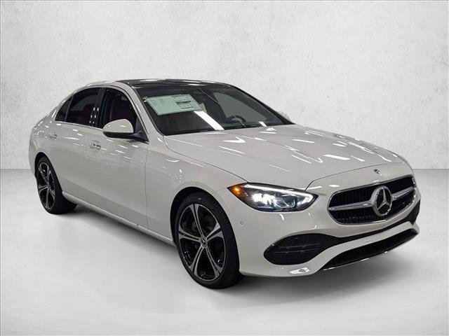 new 2025 Mercedes-Benz C-Class car, priced at $51,685