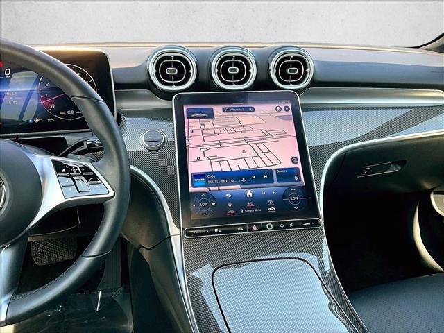 used 2022 Mercedes-Benz C-Class car, priced at $29,989