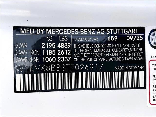 new 2026 Mercedes-Benz Maybach SL 680 Monogram Series car, priced at $232,650