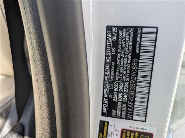 new 2025 Mercedes-Benz C-Class car, priced at $50,235