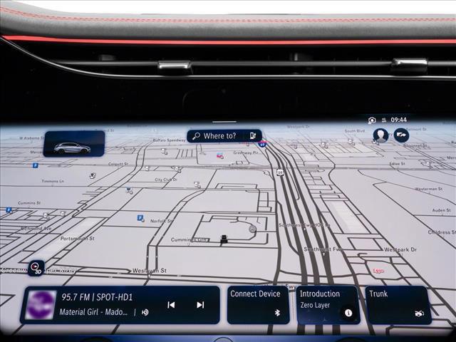 new 2025 Mercedes-Benz AMG EQE car, priced at $114,360