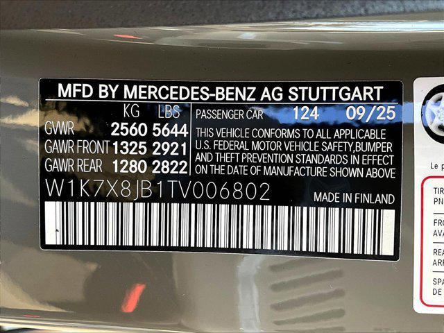 new 2026 Mercedes-Benz AMG GT 63 car, priced at $193,545