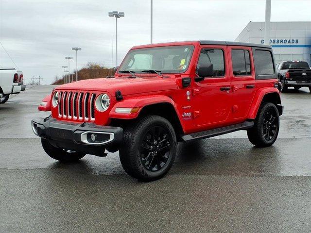 used 2021 Jeep Wrangler Unlimited 4xe car, priced at $26,600