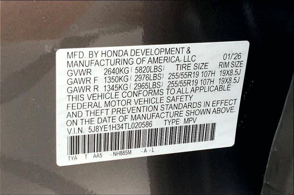 new 2026 Acura MDX car, priced at $56,175