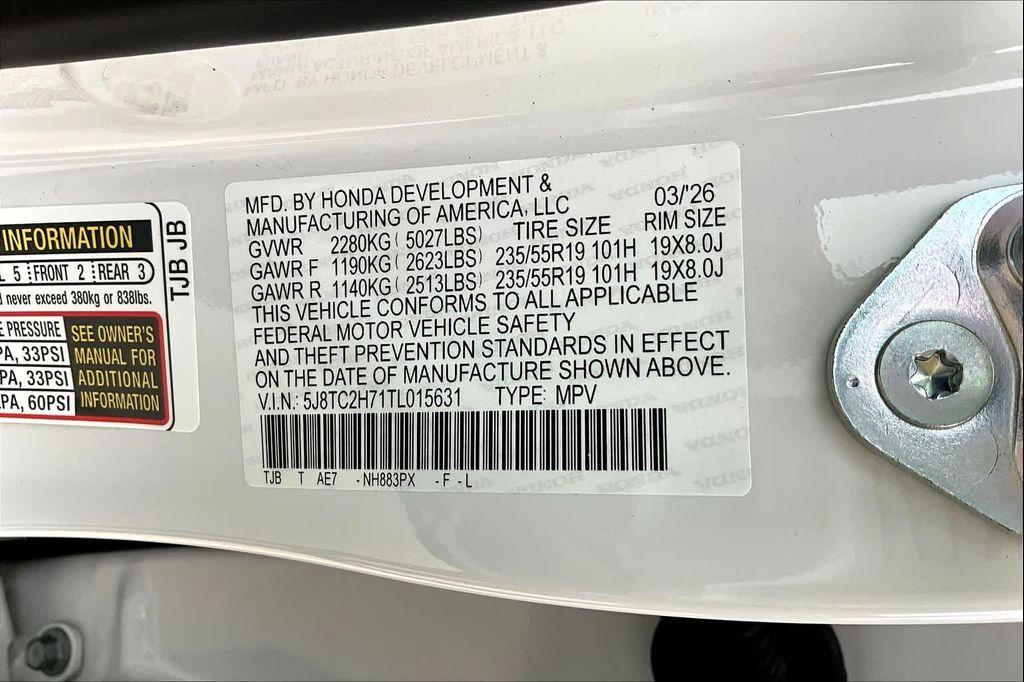 new 2026 Acura RDX car, priced at $55,125