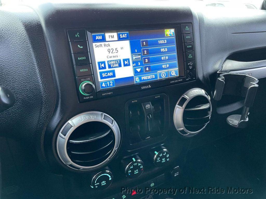 used 2012 Jeep Wrangler Unlimited car, priced at $12,495