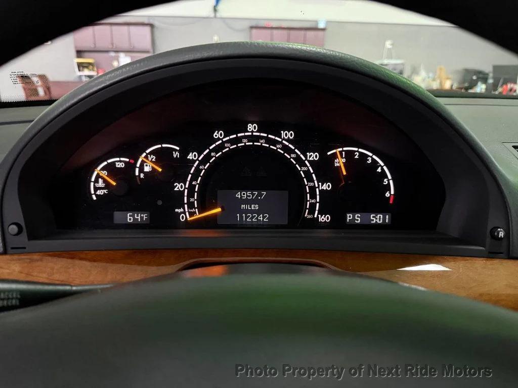 used 2003 Mercedes-Benz S-Class car, priced at $7,999