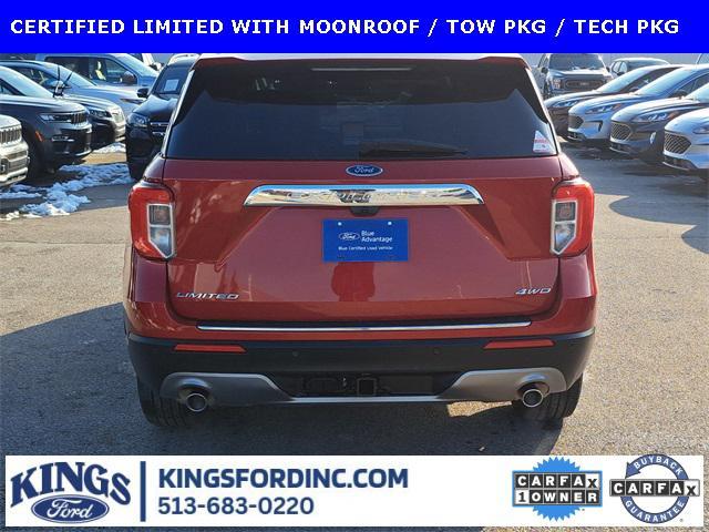 used 2023 Ford Explorer car, priced at $35,379