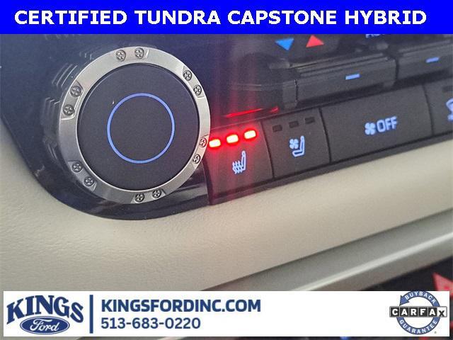 used 2023 Toyota Tundra Hybrid car, priced at $53,810