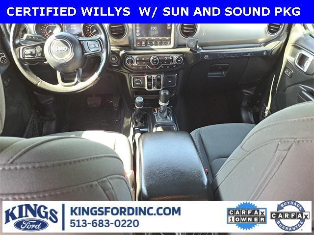 used 2021 Jeep Wrangler car, priced at $27,307