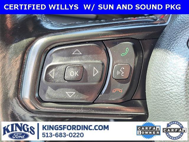 used 2021 Jeep Wrangler car, priced at $27,307