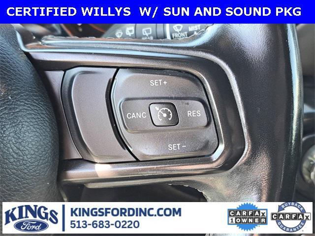 used 2021 Jeep Wrangler car, priced at $27,307