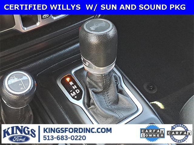 used 2021 Jeep Wrangler car, priced at $27,307