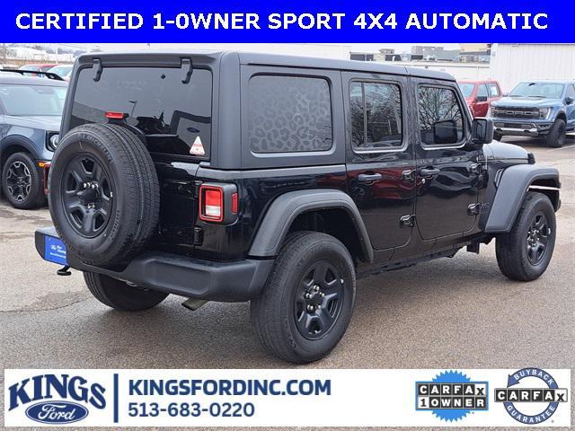 used 2023 Jeep Wrangler car, priced at $28,967