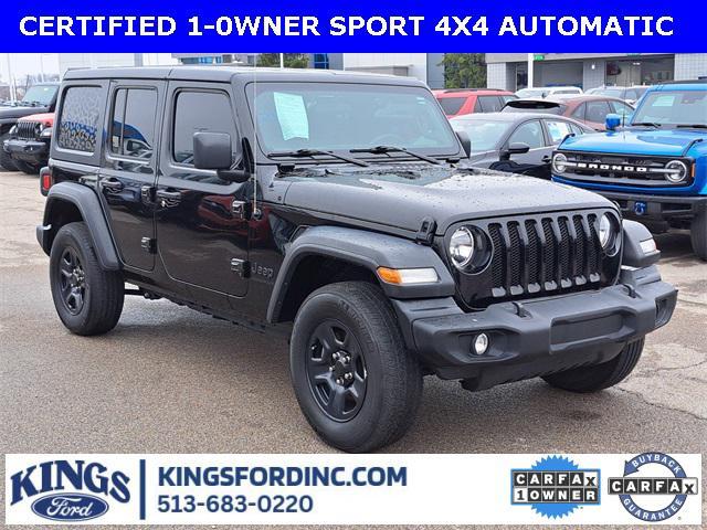 used 2023 Jeep Wrangler car, priced at $28,967
