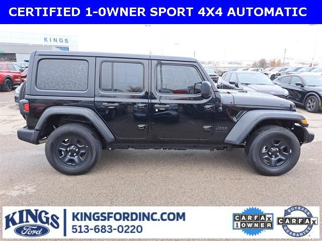 used 2023 Jeep Wrangler car, priced at $28,967