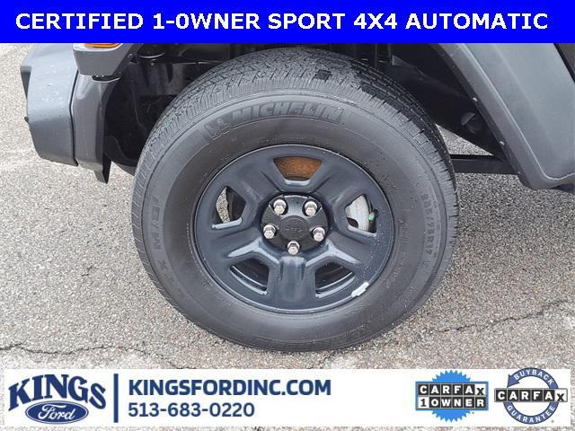 used 2023 Jeep Wrangler car, priced at $28,967