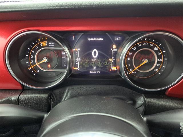 used 2023 Jeep Wrangler car, priced at $39,728