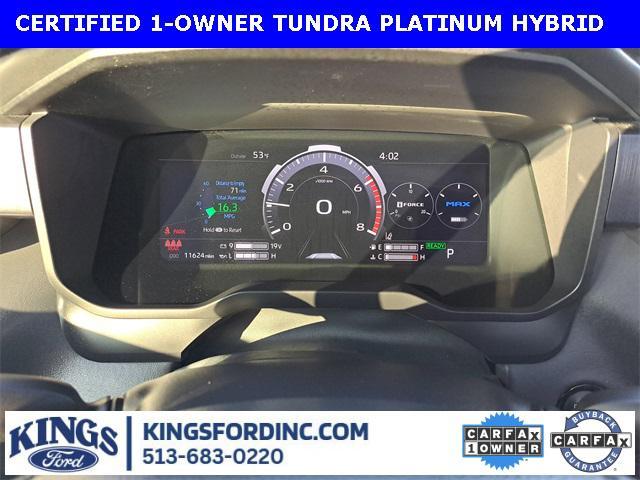 used 2025 Toyota Tundra Hybrid car, priced at $61,981