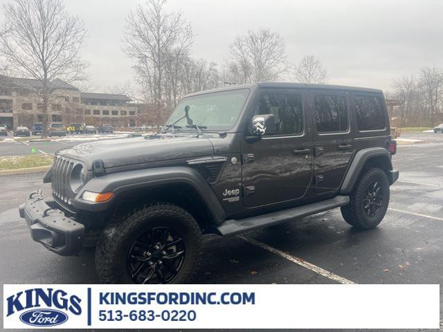 used 2020 Jeep Wrangler Unlimited car, priced at $22,733