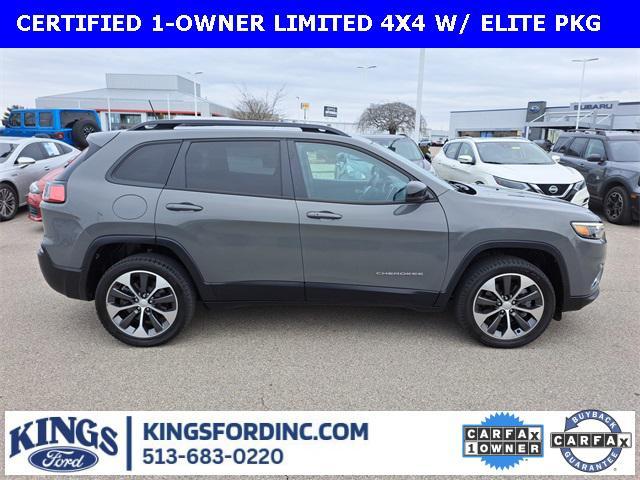 used 2022 Jeep Cherokee car, priced at $26,182
