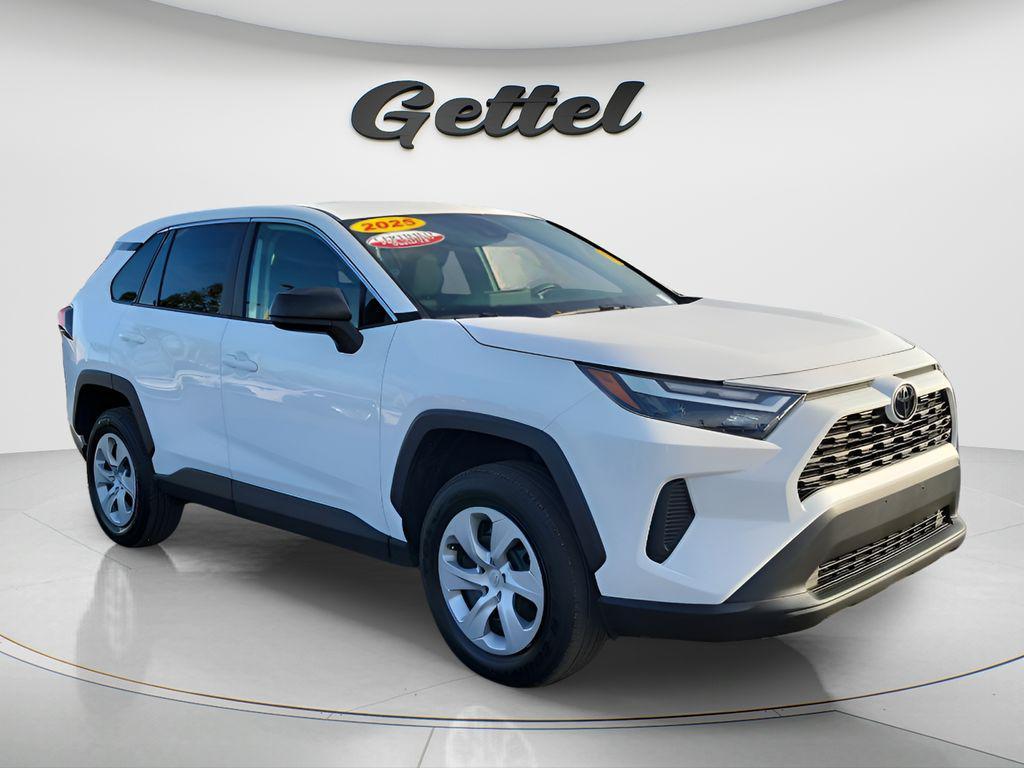 used 2025 Toyota RAV4 car, priced at $26,883