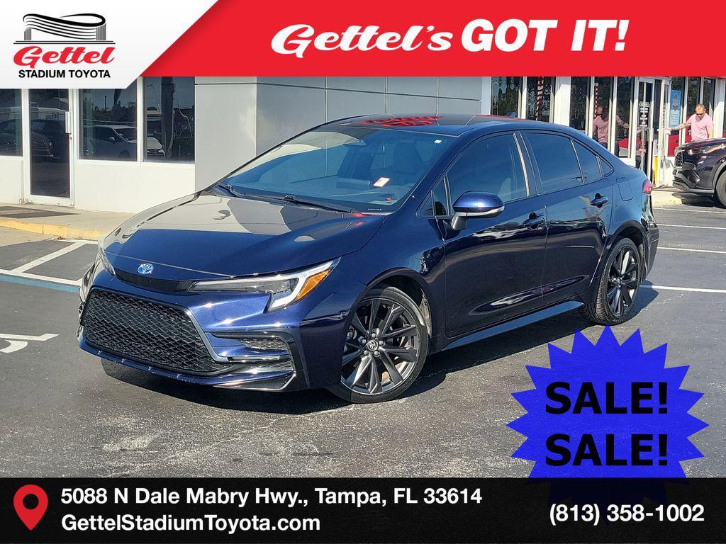 used 2024 Toyota Corolla Hybrid car, priced at $18,341