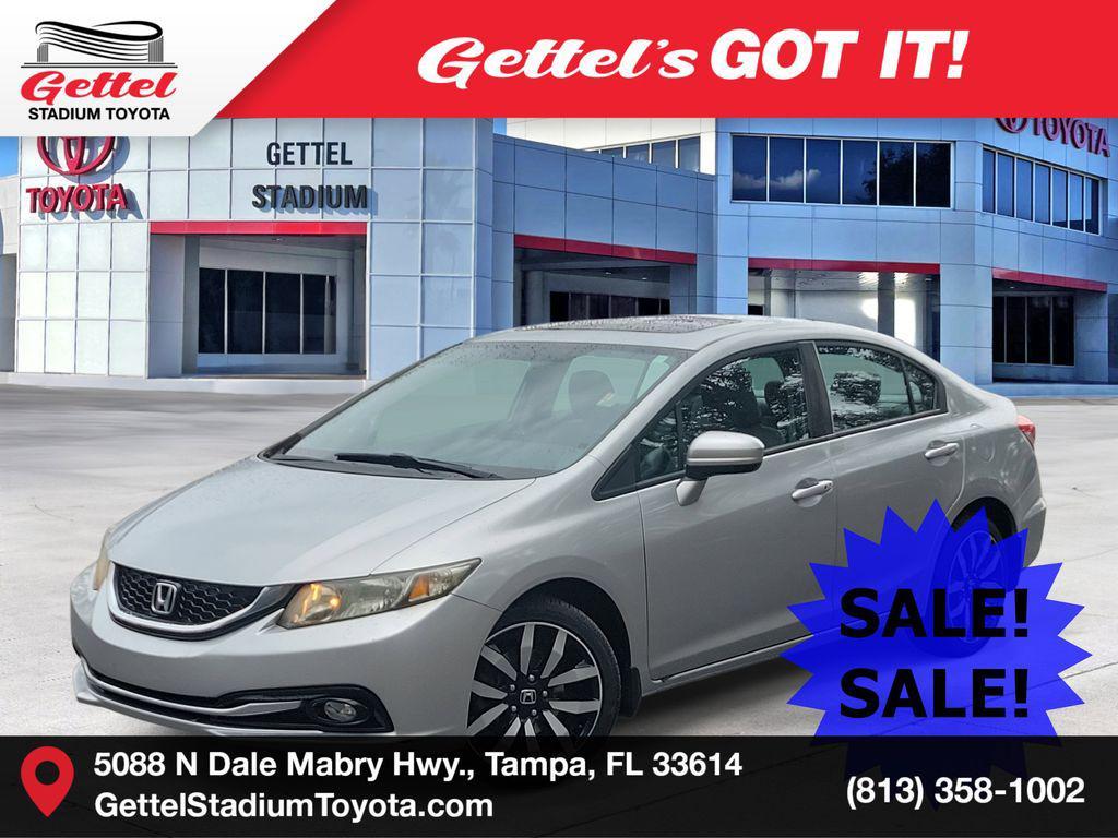 used 2015 Honda Civic car, priced at $13,096