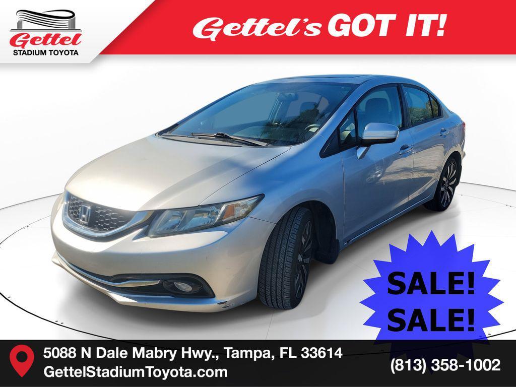 used 2015 Honda Civic car, priced at $13,096
