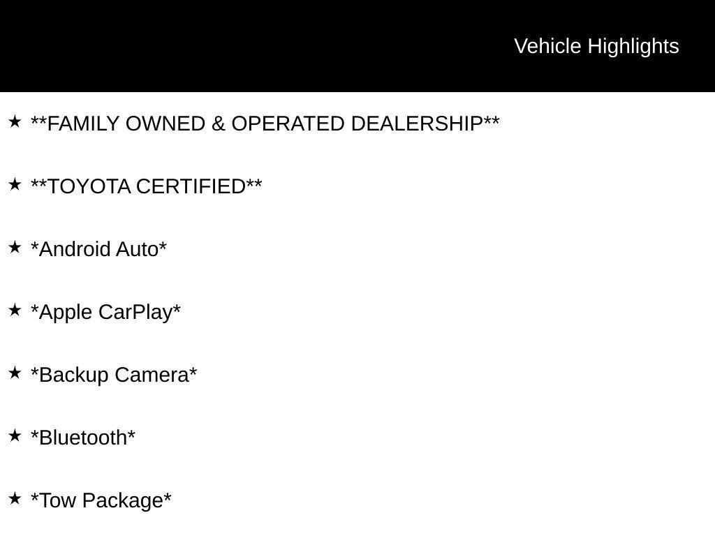 used 2021 Toyota Tacoma car, priced at $34,676