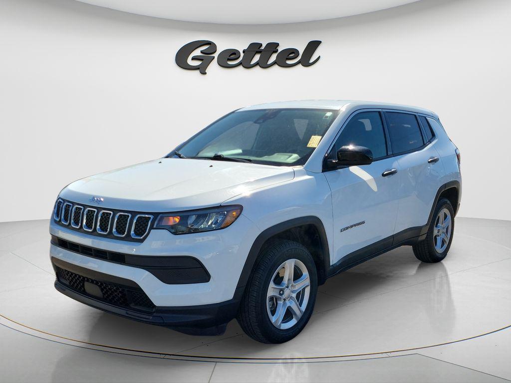 used 2023 Jeep Compass car, priced at $17,387