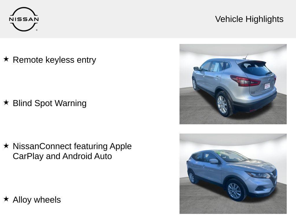 used 2021 Nissan Rogue Sport car, priced at $16,451