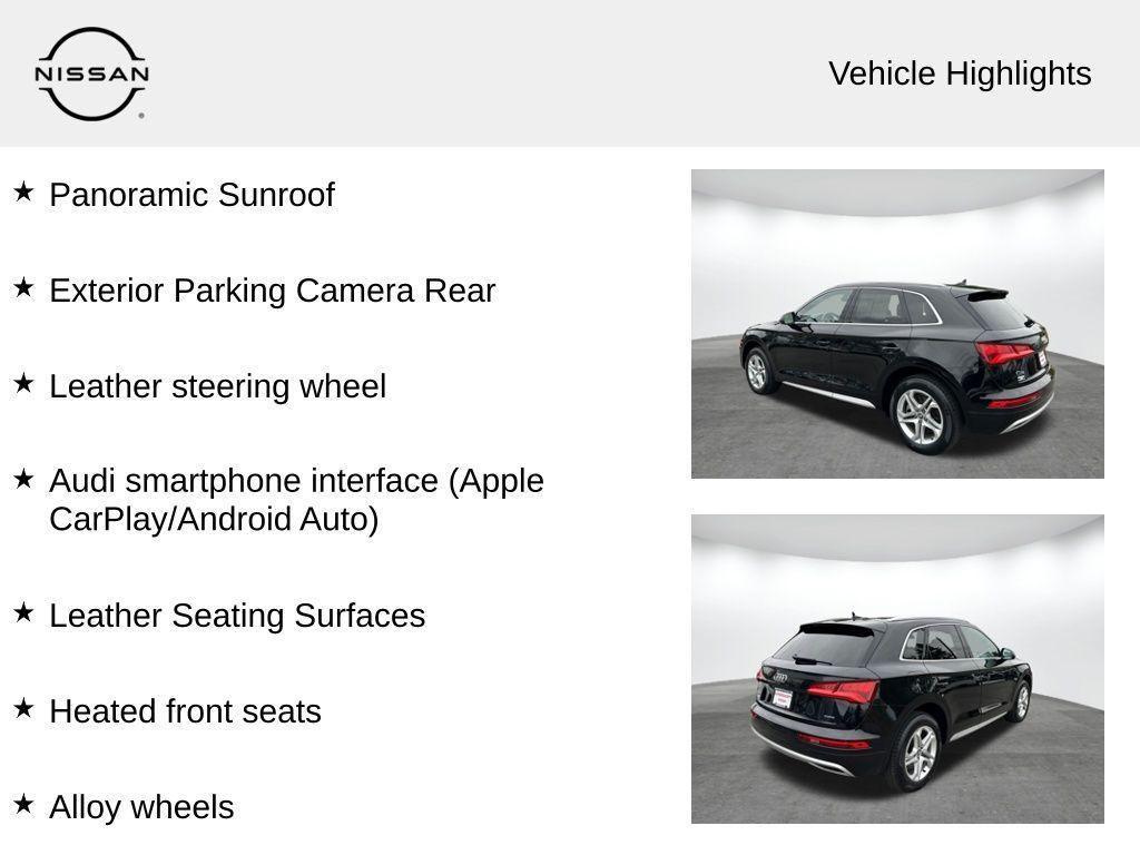 used 2019 Audi Q5 car, priced at $16,593
