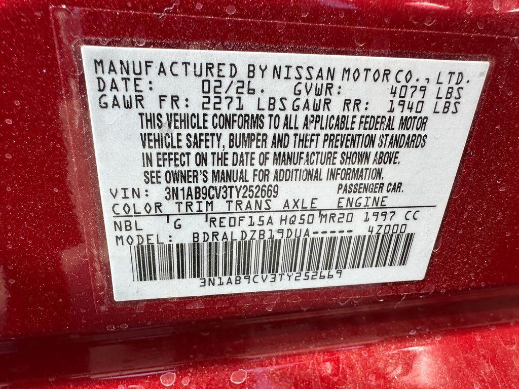 new 2026 Nissan Sentra car, priced at $23,712