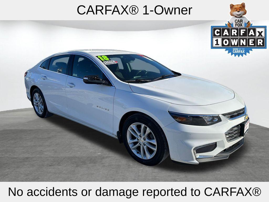 used 2018 Chevrolet Malibu car, priced at $11,948