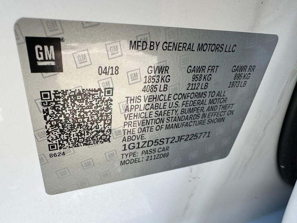 used 2018 Chevrolet Malibu car, priced at $11,948